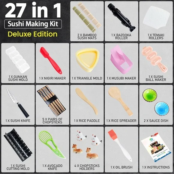 FUNGYAND Sushi Making Kit - Picture 2 of 7